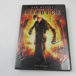 The Chronicles‎ of Riddick DVD Vin Diesel Full Screen Sci-Fi Action Movie